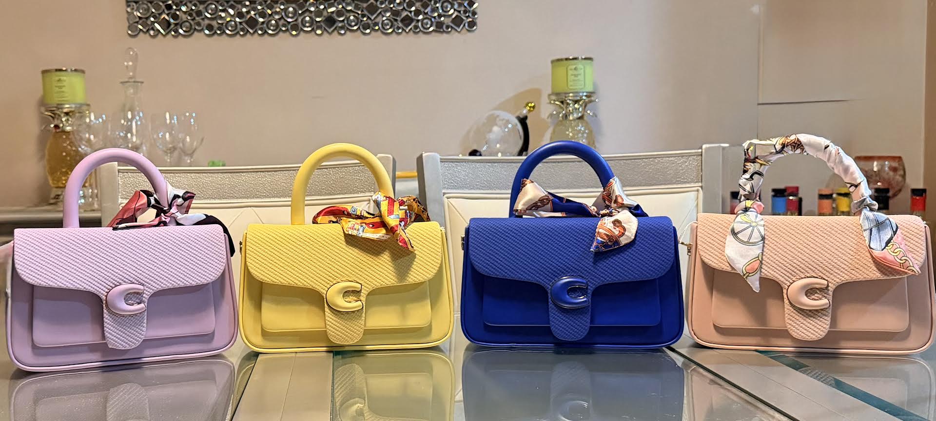 Elegant Top Handle Crossbody Set