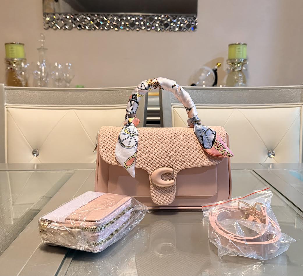 Elegant Top Handle Crossbody Set