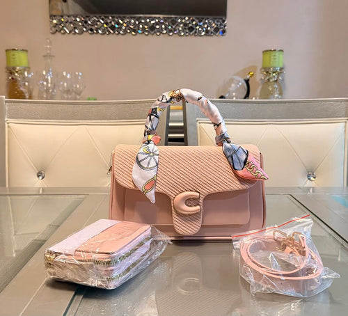 Elegant Top Handle Crossbody Set