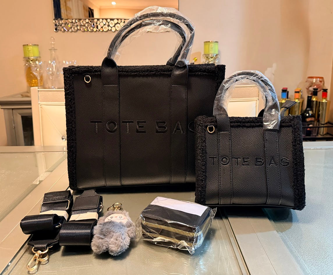 The Trimmed Luxe Tote Set