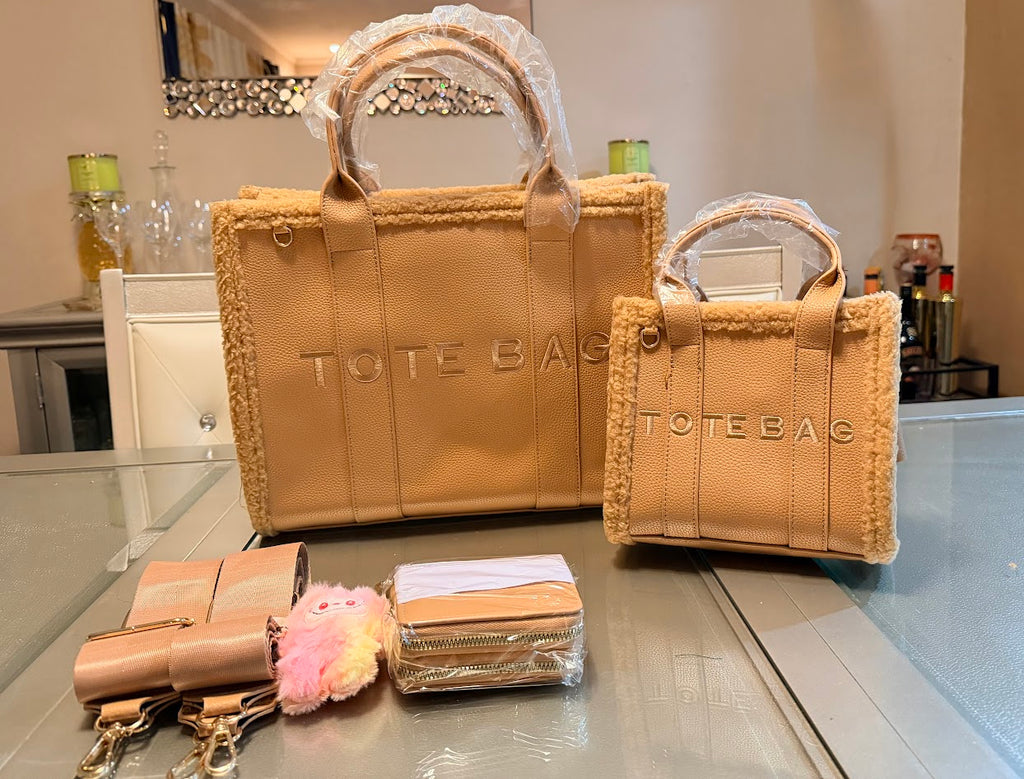 The Trimmed Luxe Tote Set