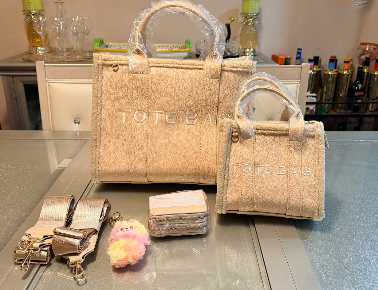 The Trimmed Luxe Tote Set