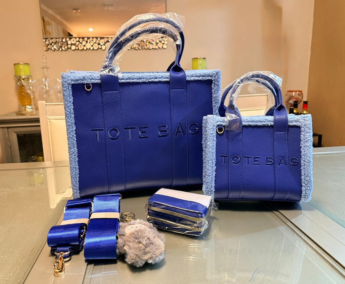 The Trimmed Luxe Tote Set