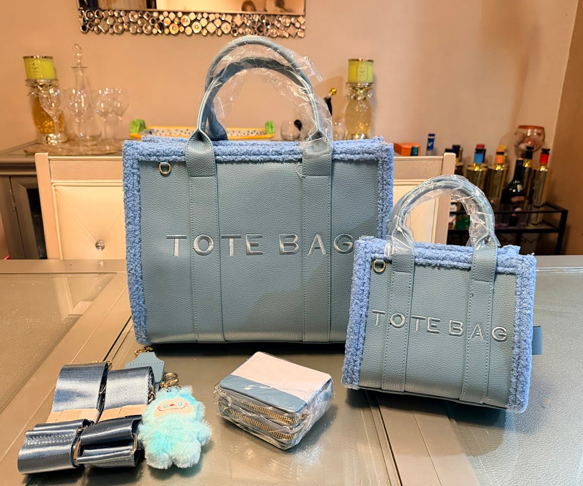 The Trimmed Luxe Tote Set