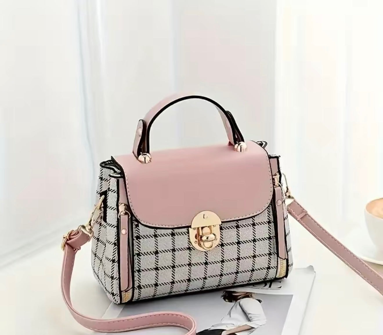 Chic Check Mini Satchel