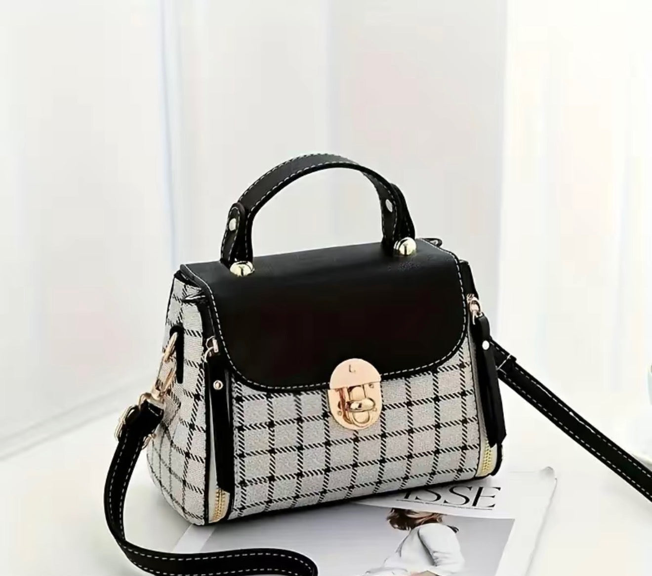 Chic Check Mini Satchel